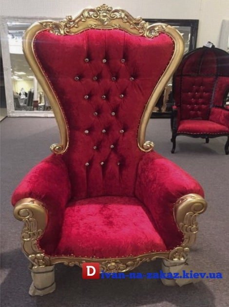 королевское кресло в стиле честер