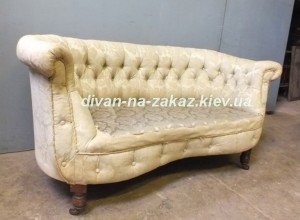 белая кушетка-диван на заказ