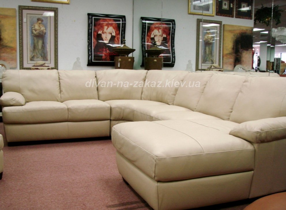 п-образный диван прованс на заказ