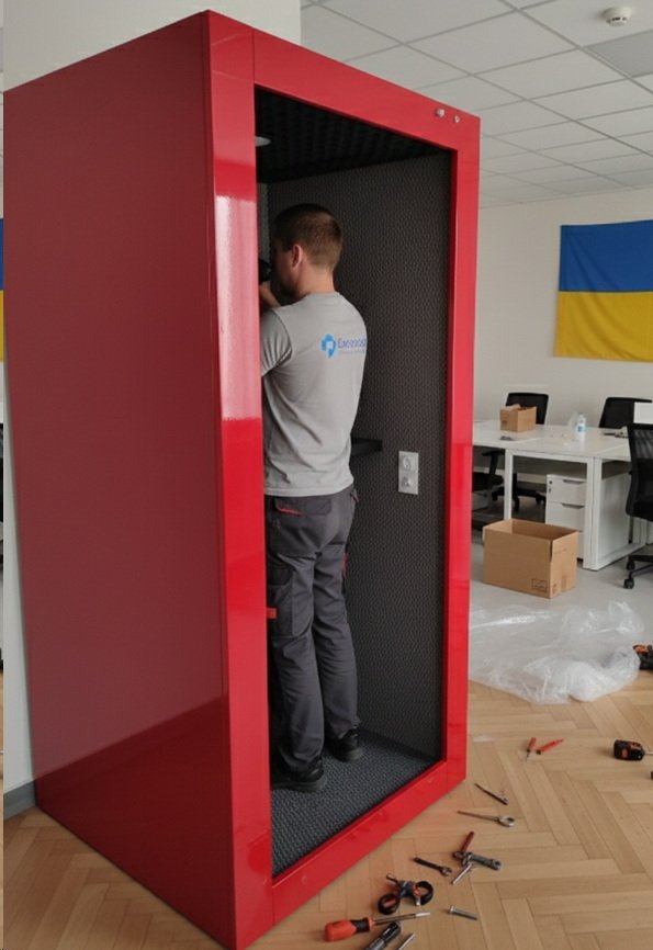 Акустические переговорные кабины от производителя
