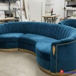 диван з пуфом на замовлення