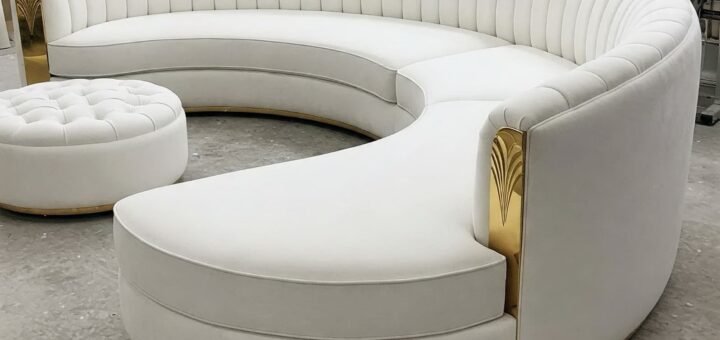 радиусная мягкая мебель на заказ Софиевская Борщаговка