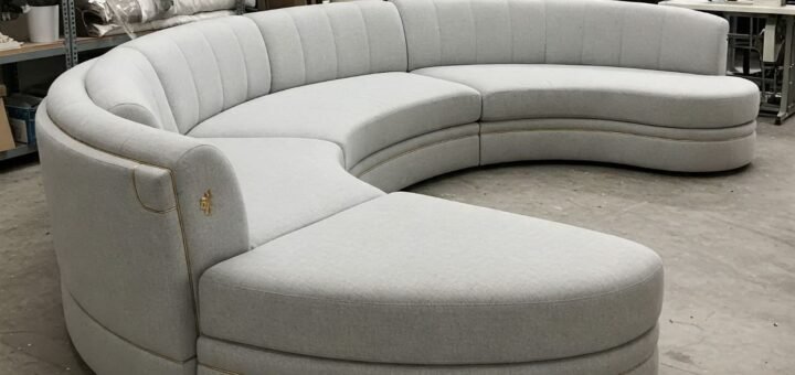 диван у форми півмісяця на замовлення