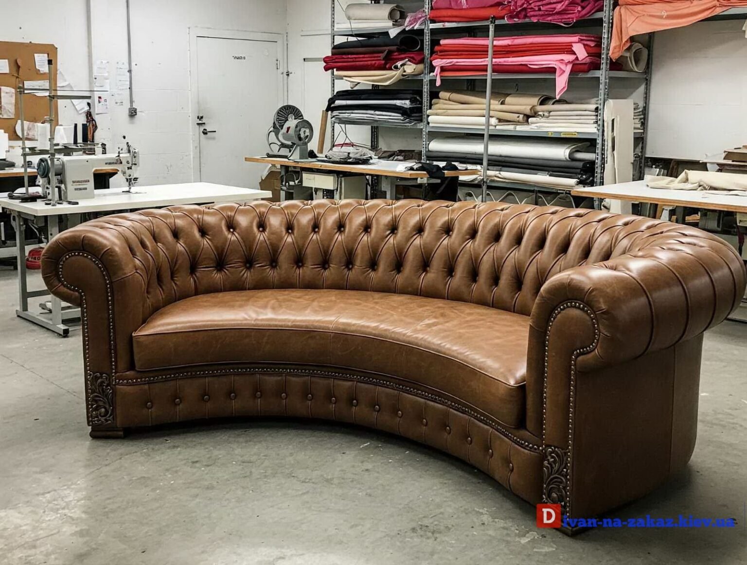 мягкая мебель из кожи на заказ в Белгородке