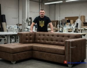 мягкий уловой кухонный диван