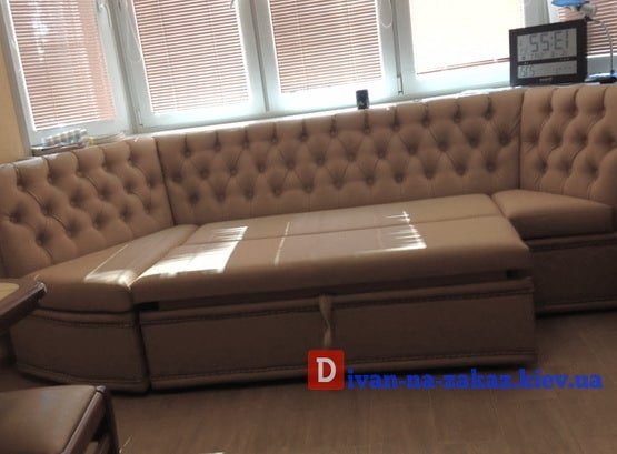 кухонный диван с подушками на заказ