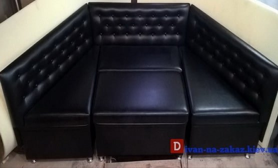 модульный мягкий диван для кухни
