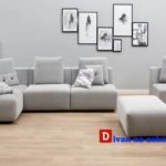 белый модульный диван на заказ