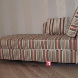 кушетка диван в полоску