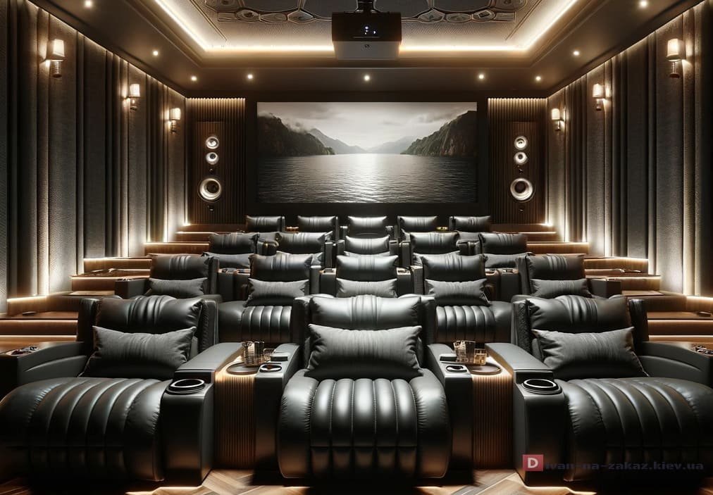 диван в домашний кинотеатр на заказ