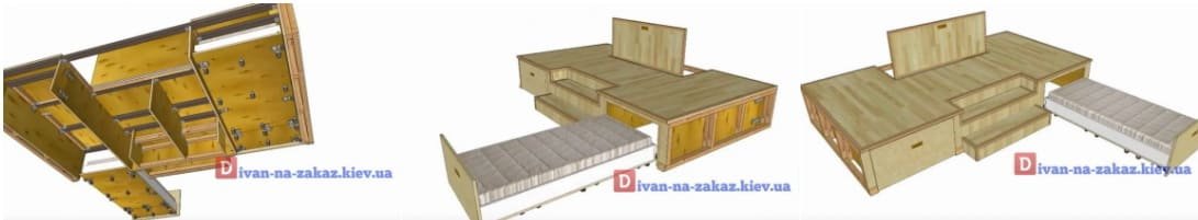 Переваги замовлення подіумів на замовлення Чому замовляють подіуми для будинків і квартир?